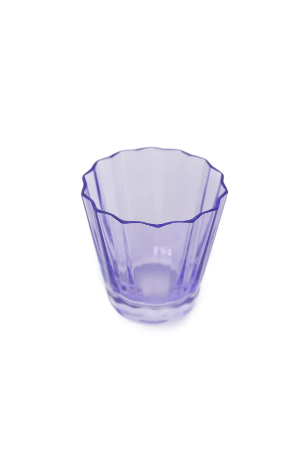 Estelle Colored Sunday Low Balls, Set of 2 in Lavender