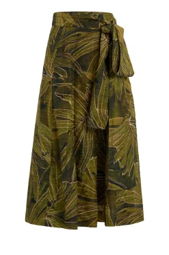 Estine Wrap Skirt in Canopy