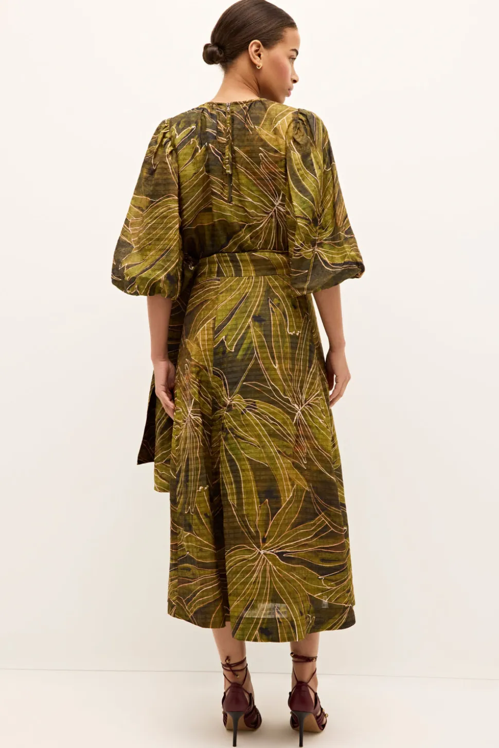 Estine Wrap Skirt in Canopy