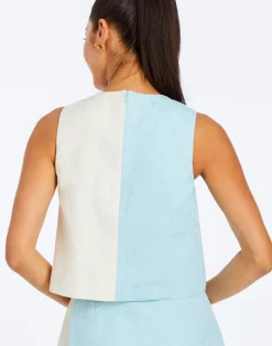 Etta Scallop Top