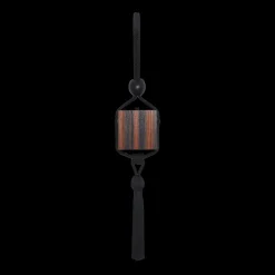 Eva Box in Brown Stripe Wood