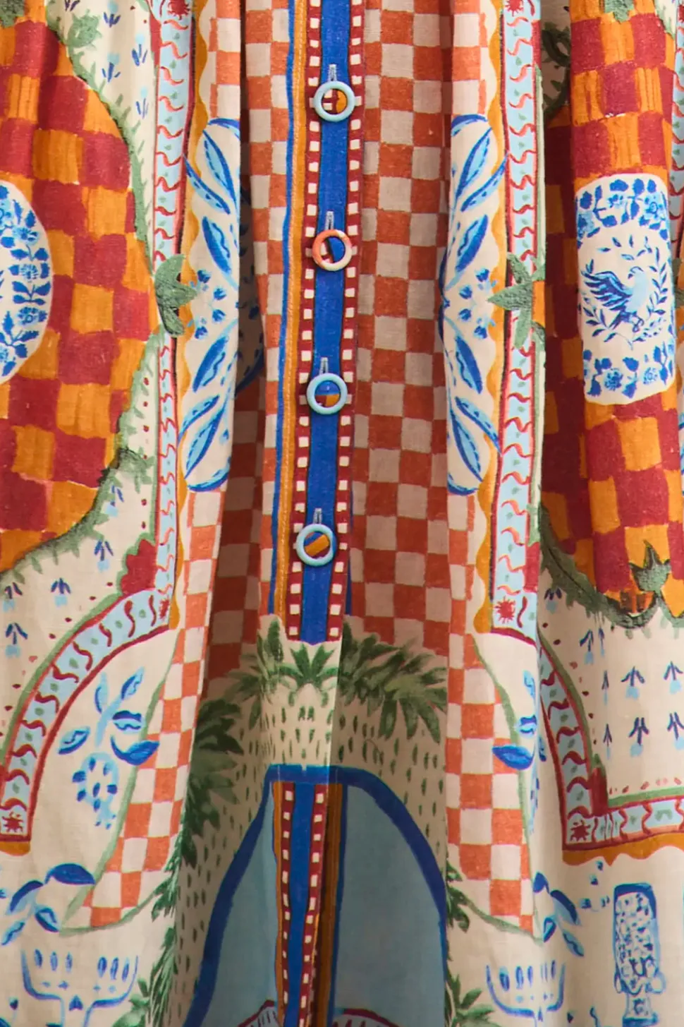 Eva Skirt in Sundance Tile