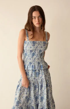 Eva Top in Blue
