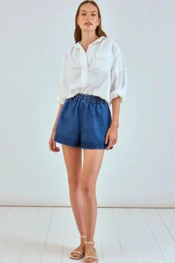 Evangeline Shirt in White