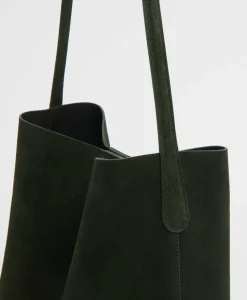 Everyday Cabas in Moss Suede