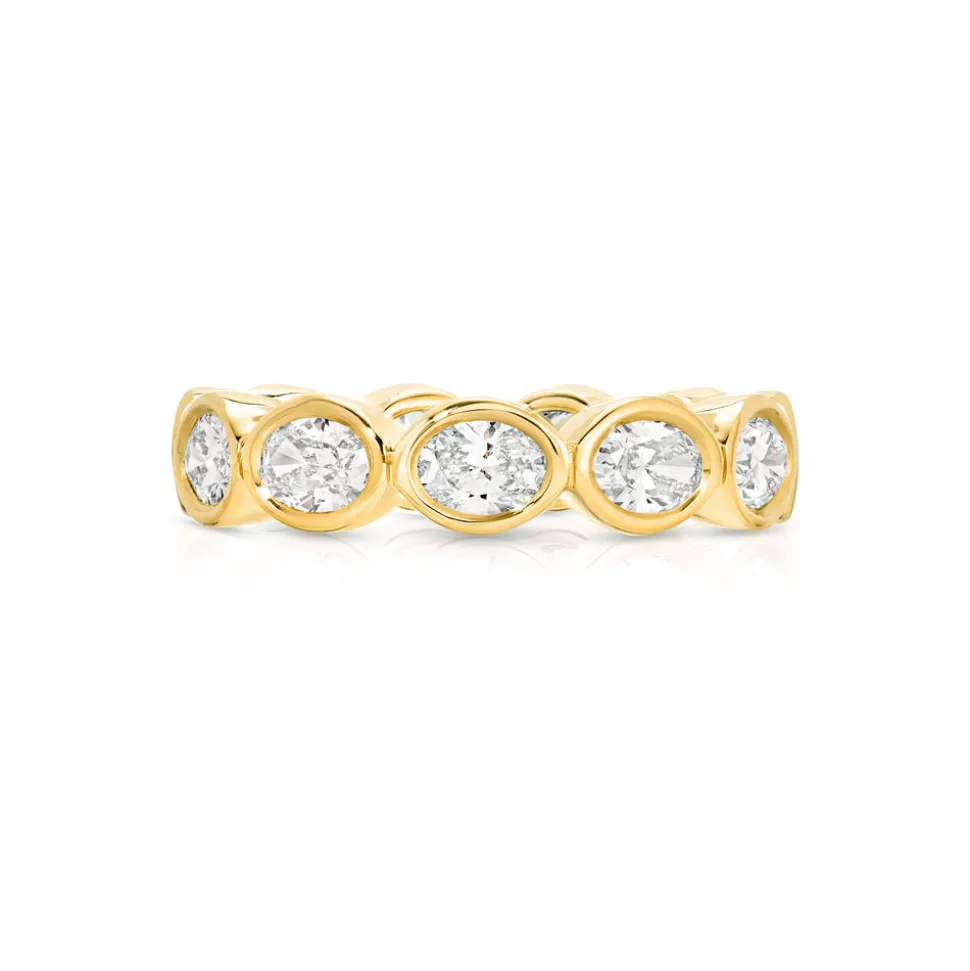 EW Bezel Oval Eternity Band