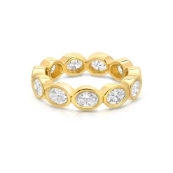 EW Bezel Oval Eternity Band