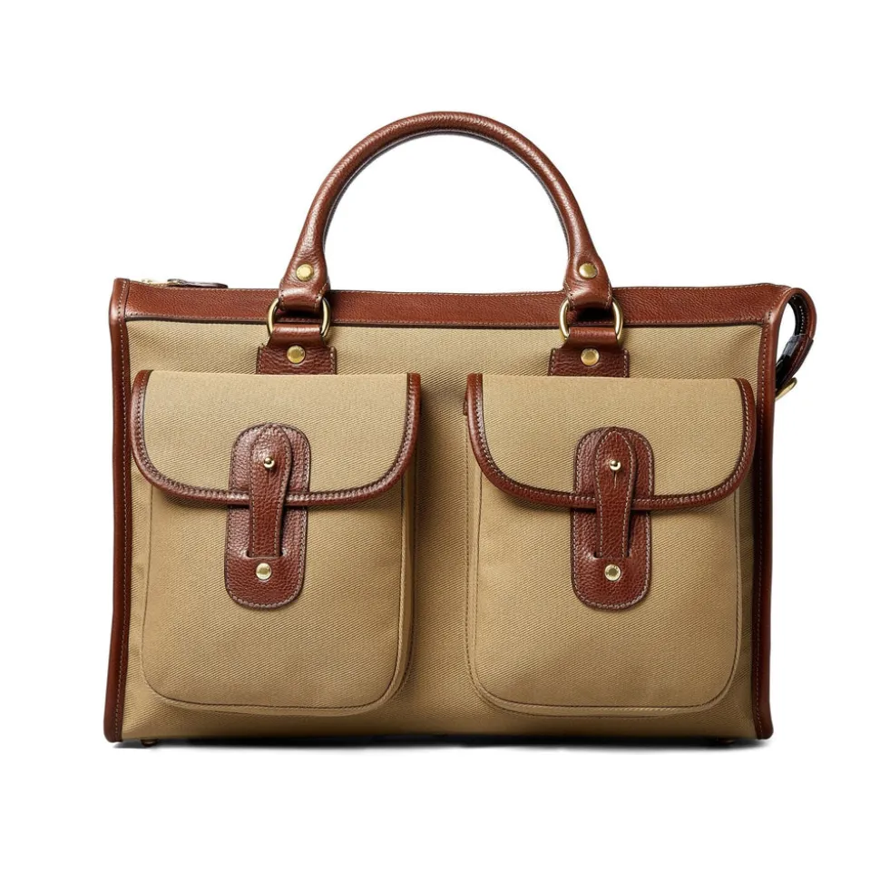 Examiner No. 5 in Khaki Twill - Vintage Chestnut