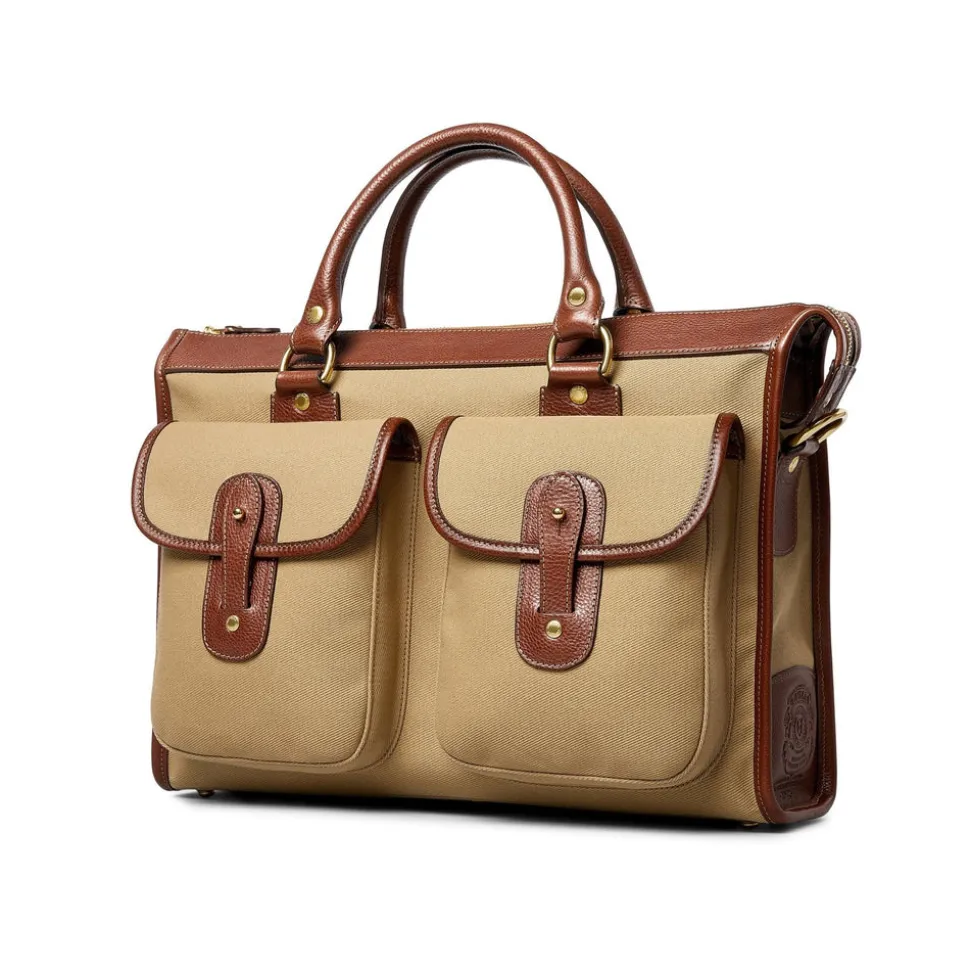 Examiner No. 5 in Khaki Twill - Vintage Chestnut