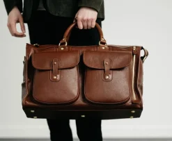 Express No. 2 Duffel Bag in Vintage Leather