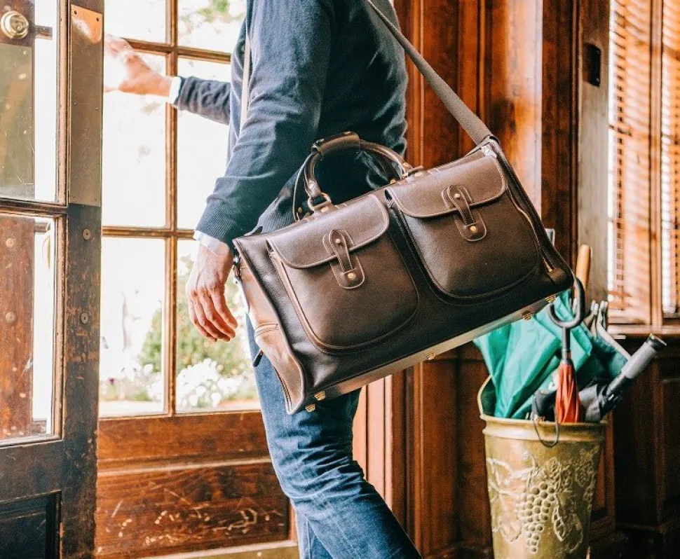 Express No. 2 Duffel Bag in Vintage Leather