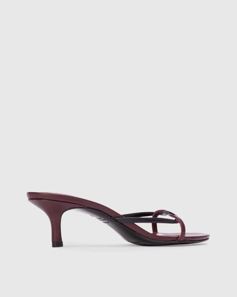 Fae 50 in Bordeaux Leather