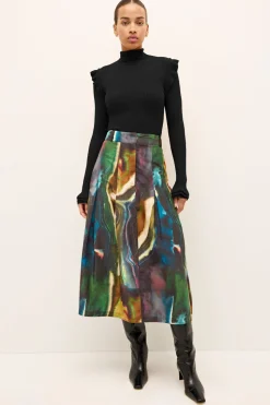Faith Skirt in Delta