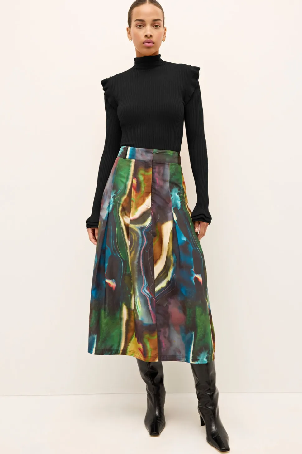 Faith Skirt in Delta