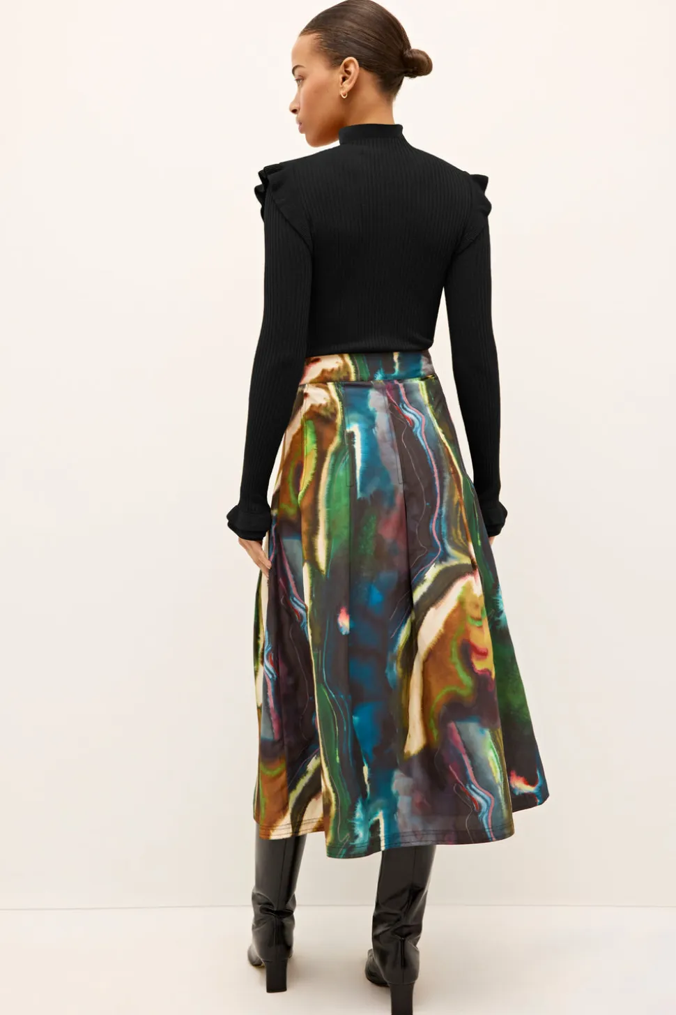 Faith Skirt in Delta