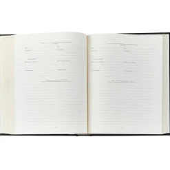 Family History Book in Red