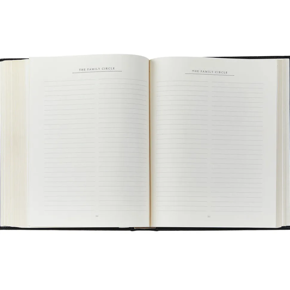 Family History Book in Red