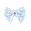 Farmhouse Toile Bow in Blue