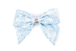 Farmhouse Toile Bow in Blue