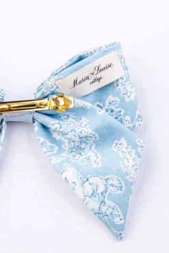 Farmhouse Toile Bow in Blue