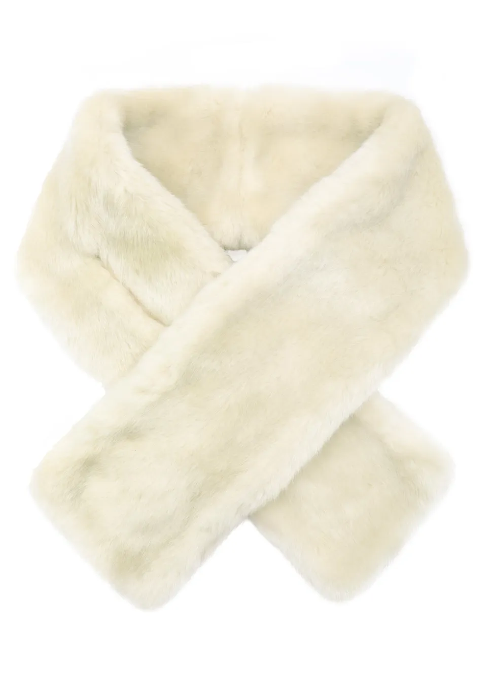Faux Fur Pull-Through Scarf