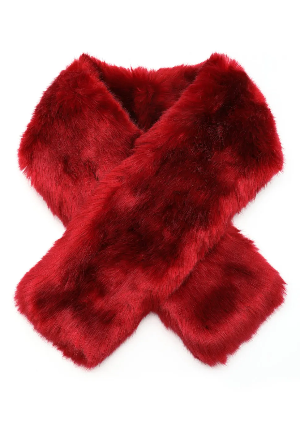 Faux Fur Pull-Through Scarf
