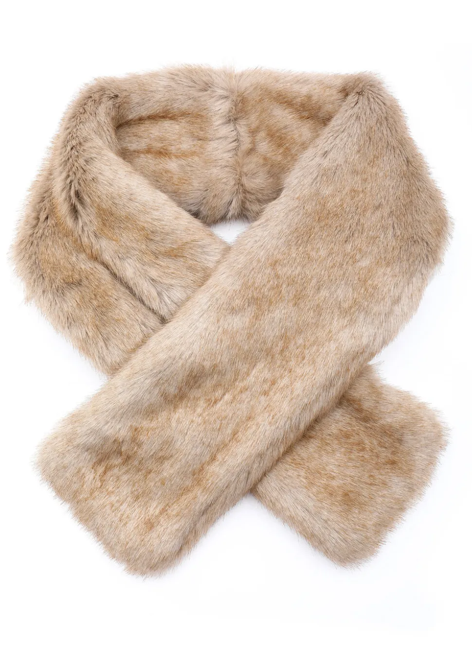 Faux Fur Pull-Through Scarf