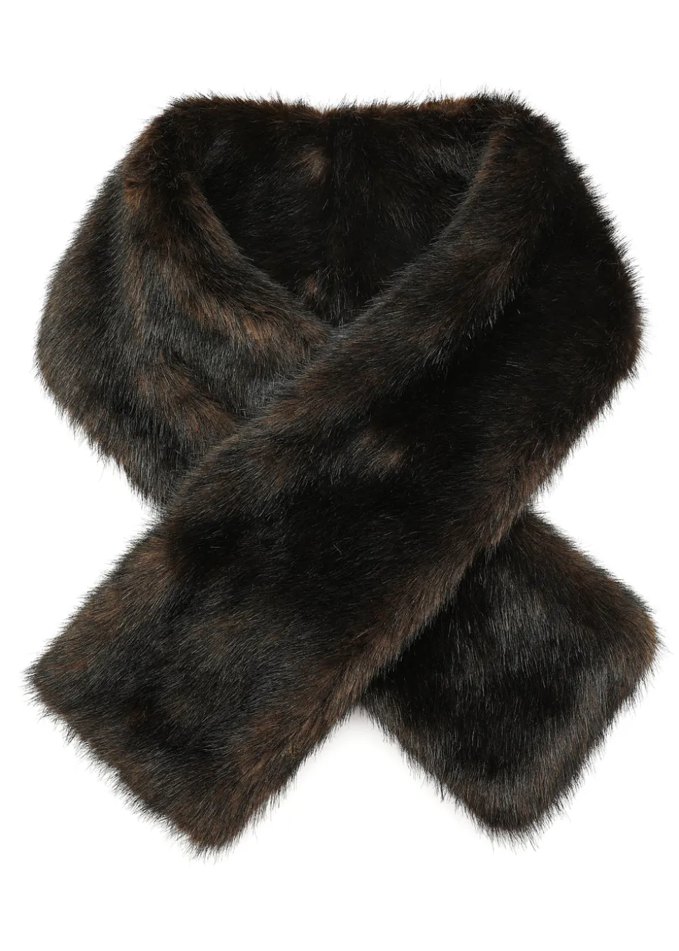 Faux Fur Pull-Through Scarf
