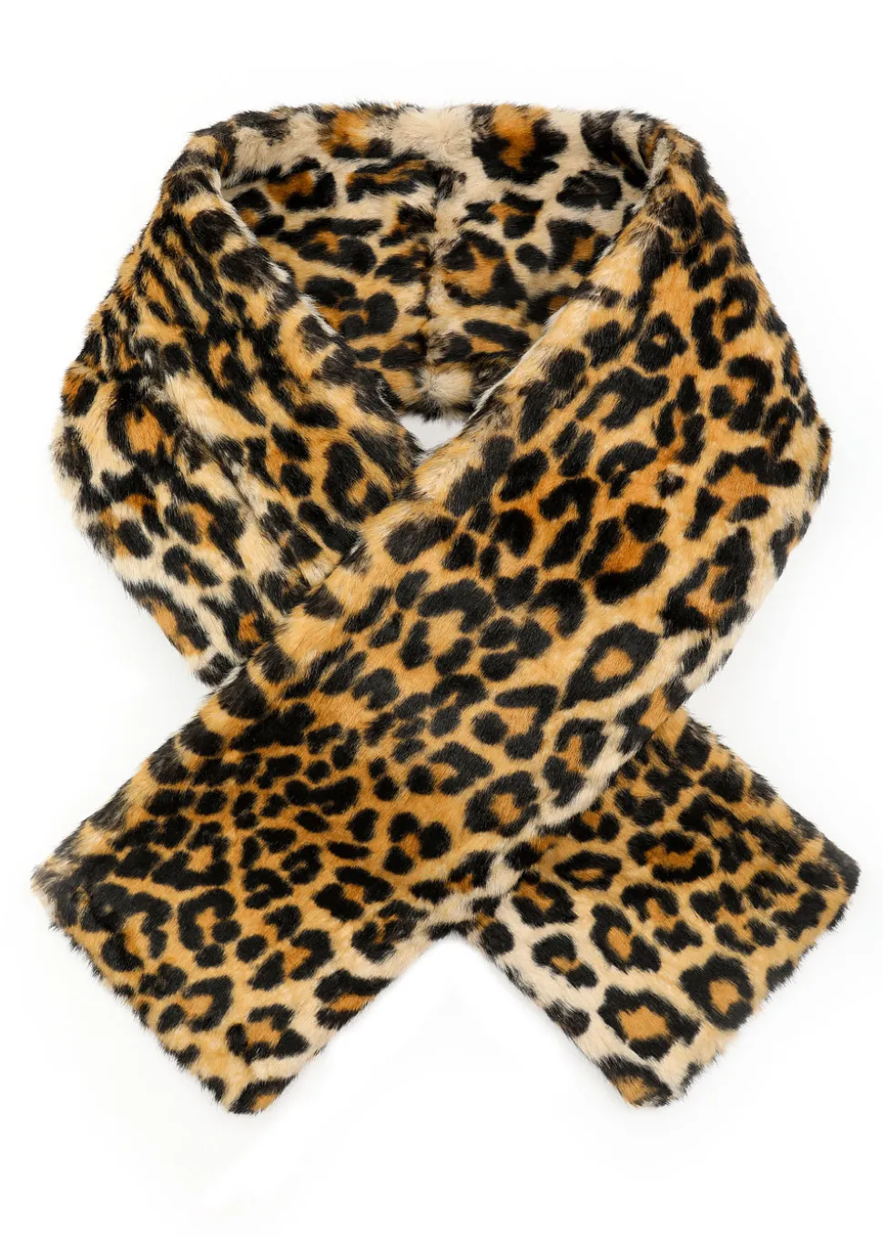 Faux Fur Pull-Through Scarf