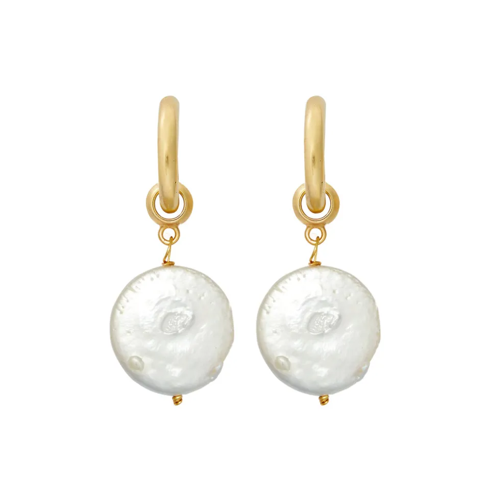 Favorite Pearl Hoops
