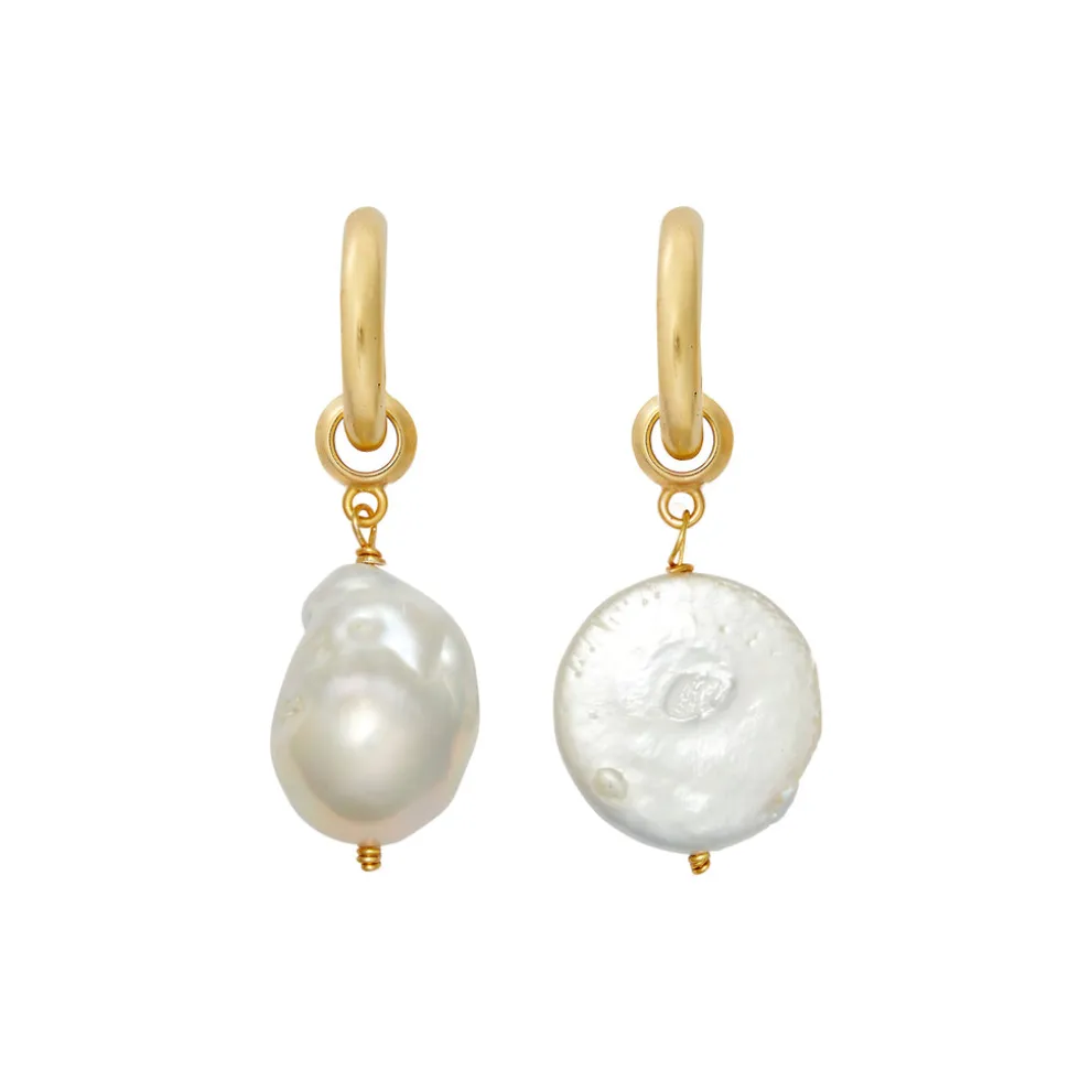 Favorite Pearl Hoops