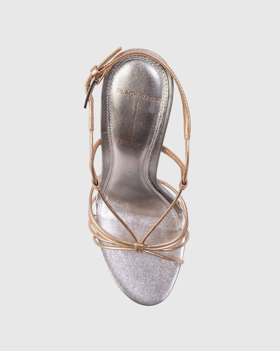 Fern 100 in Silver & Gold Leather