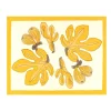 Fig Mats in Citrine, Set of 6