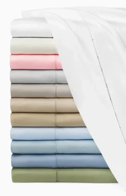 Fiona Flat Sheet in Carnation