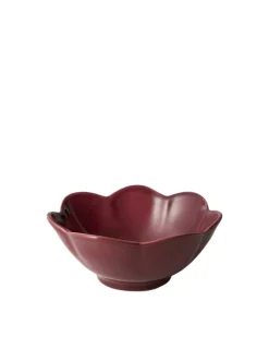 Fiore Ice Cream Bowl in Burgundy