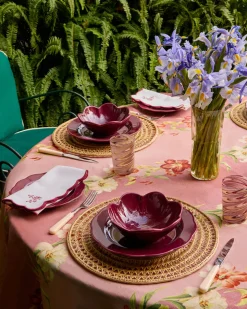 Fiore Ice Cream Bowl in Burgundy
