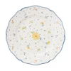 Fiorellini Blu Gialli Dinner Plates Multi, Set of 6
