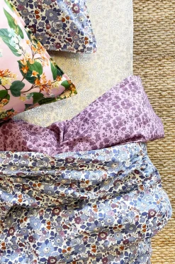 Fitted Sheet Made With Liberty Fabric in Capel Taupe