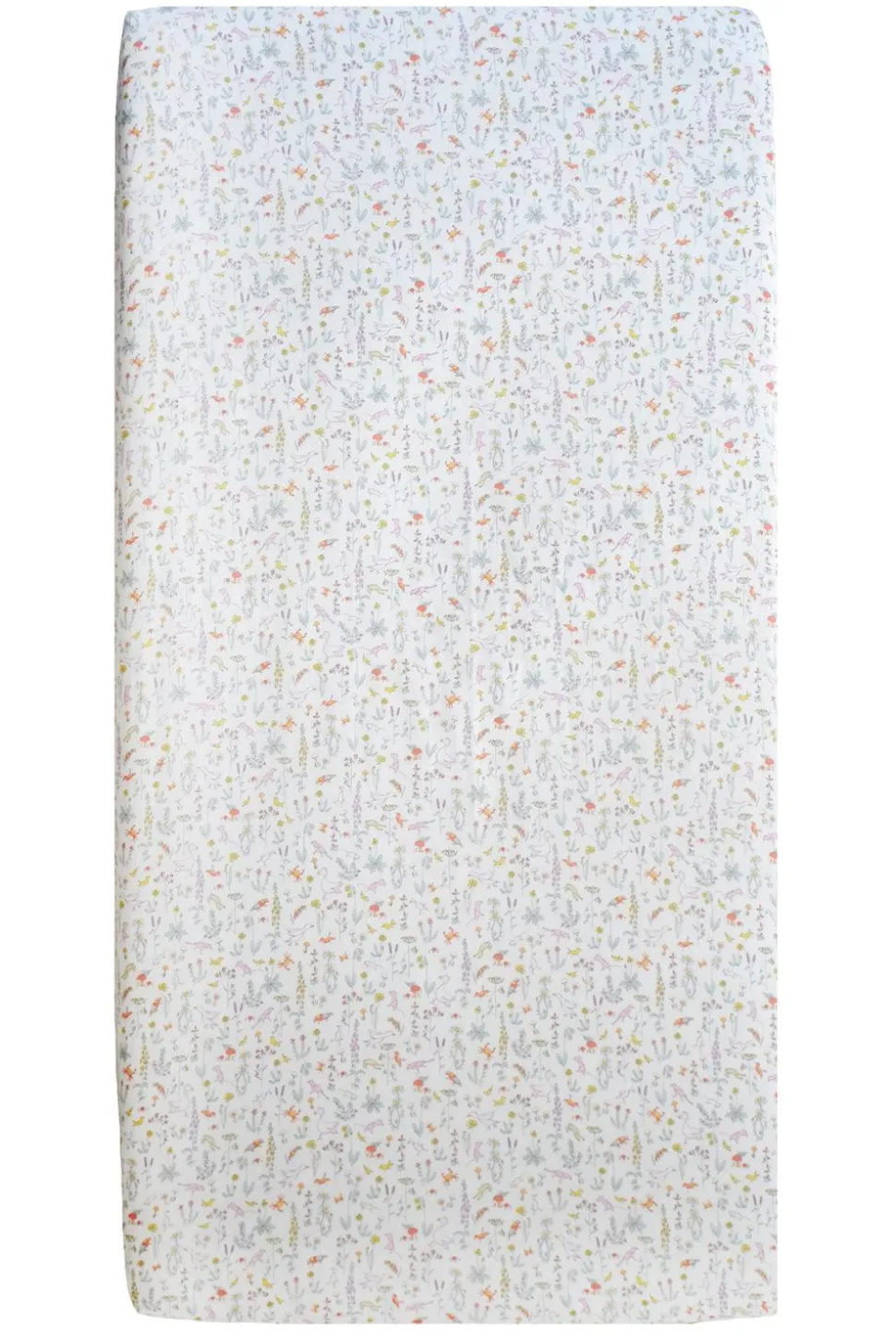 Fitted Sheet Made With Liberty Fabric in Theo Pink