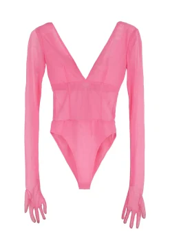 Flamingo Tulle Leotard