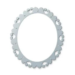 Fleur x Natalie Erwin Satsuma Oval Wall Portrait Frame, 21" x 25.5"
