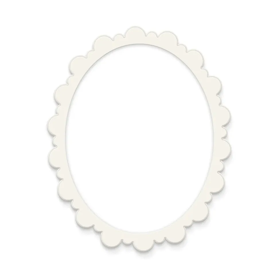 Fleur x Natalie Erwin Valmont Oval Portrait Wall Frame, 22" x 27.5"