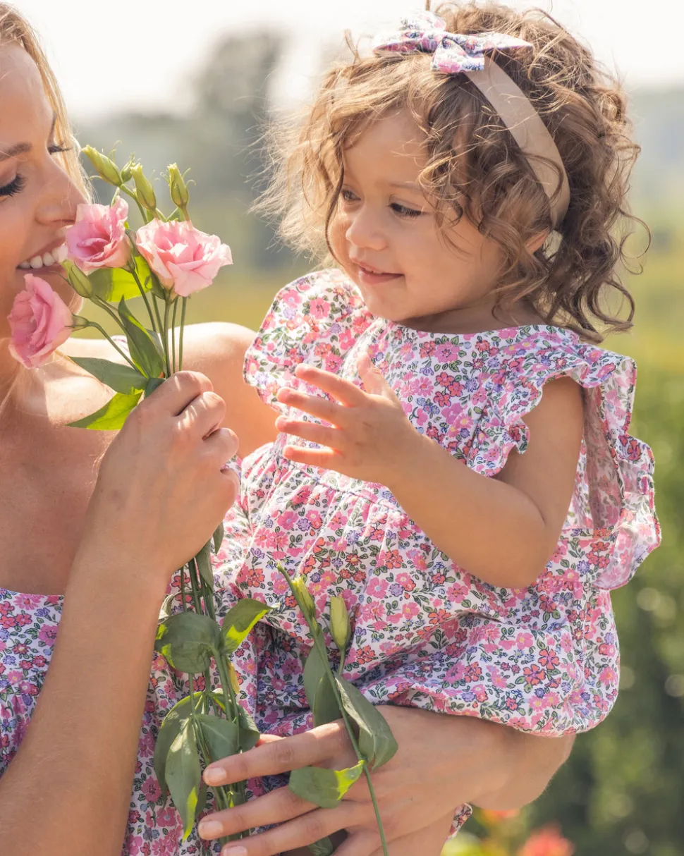 Fleurs de Rose Hair Bows