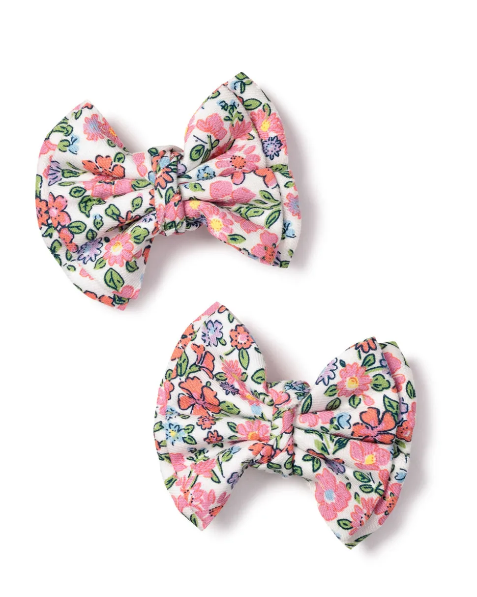 Fleurs de Rose Hair Bows