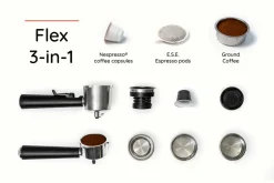 Flex 3-in-1 Espresso Coffee Machine