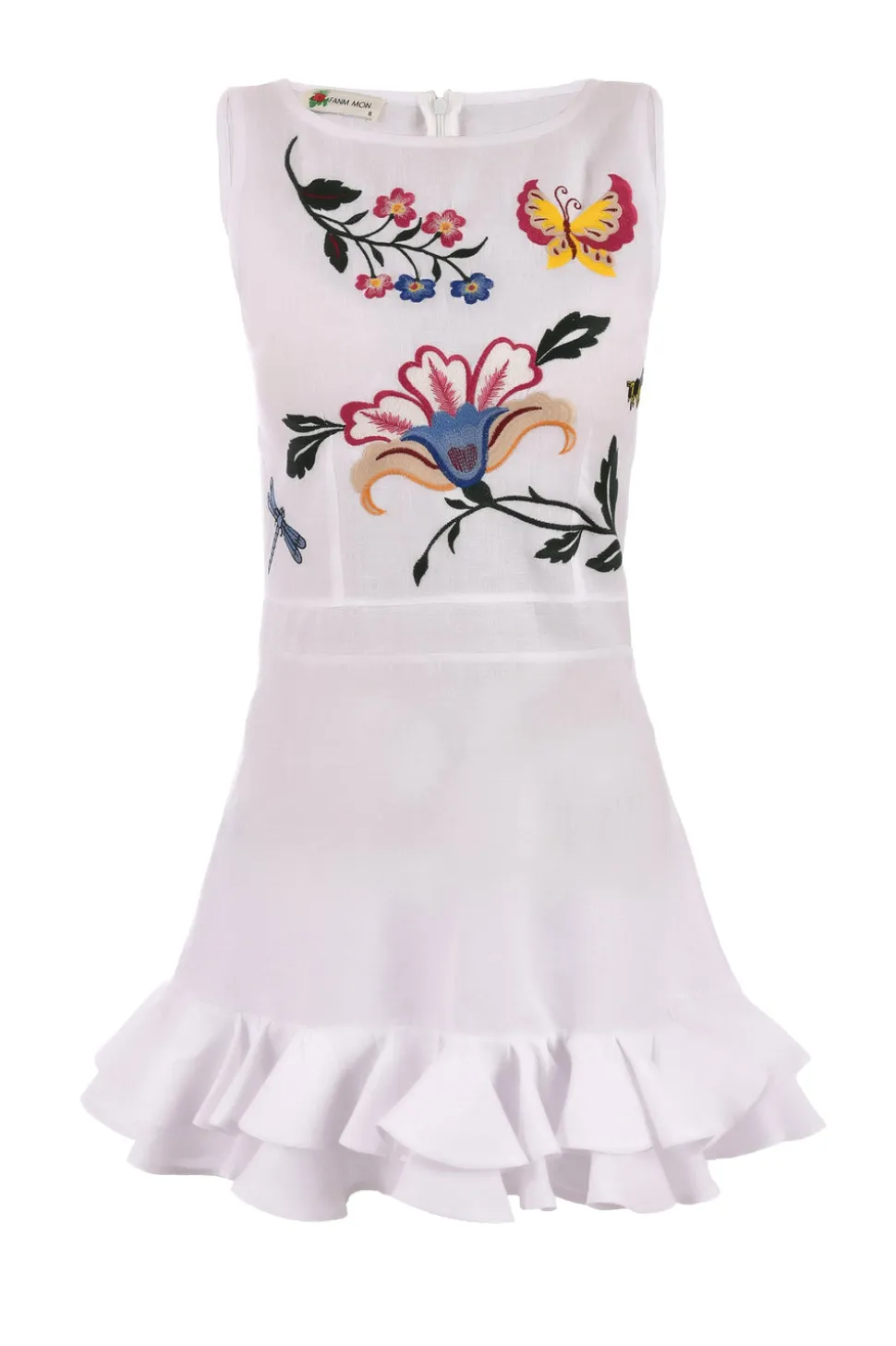 Flirt Embroidered Mini Dress