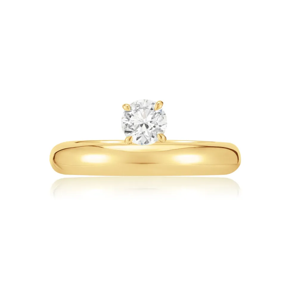 Floating Diamond Ring