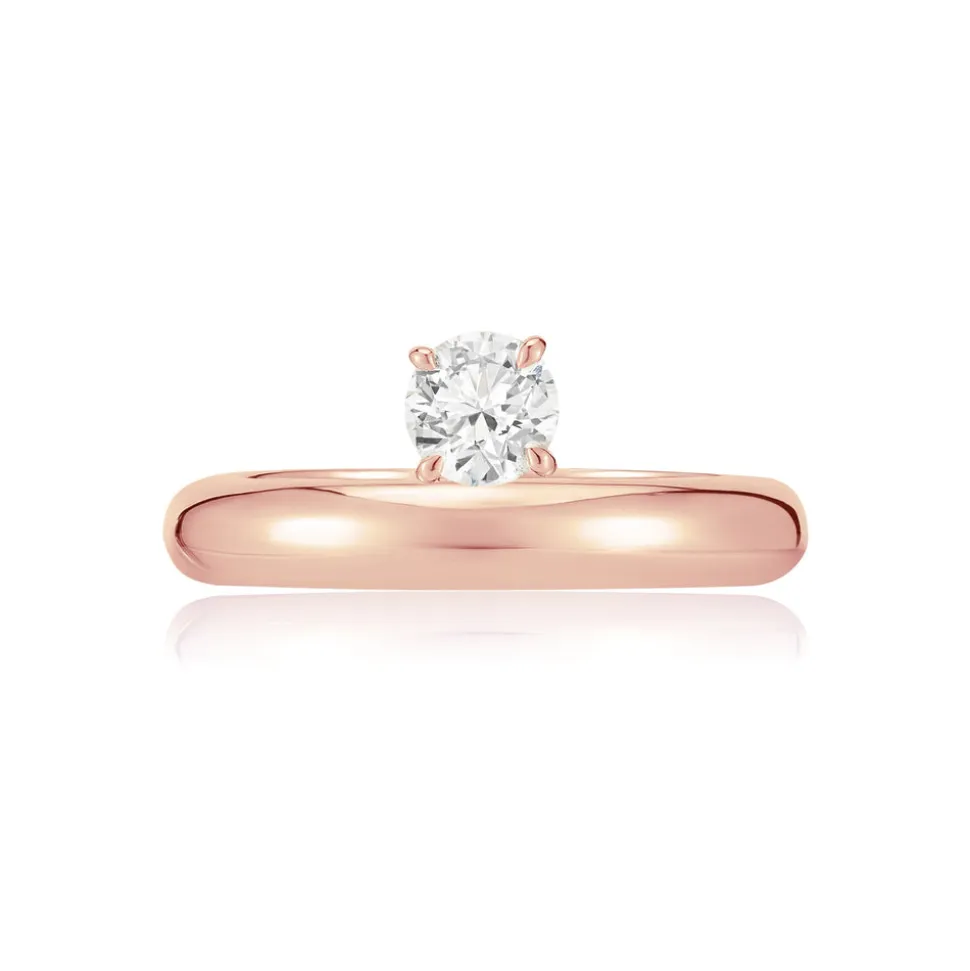 Floating Diamond Ring