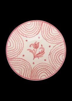 Flor Very Large Pink Serving Bowl