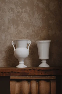 Flora Ceramic Urn Vase in Medium